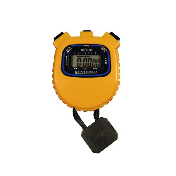 Water Resistant Stopwatch, Sper Scientific, Mfr#: 810012